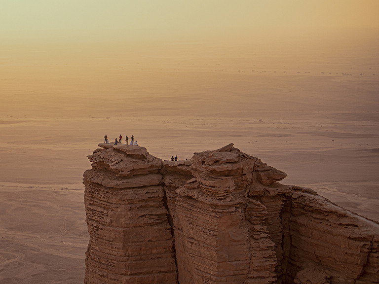 Das »Ende der Welt«: Das Tuwaiq-Gebirge