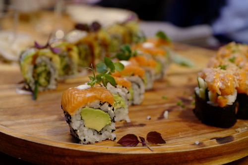 Wolfgangseer Einstimmung: »SeeSushi« aus Strobl machte auch auf die adventliche Kulinarik neugierig.