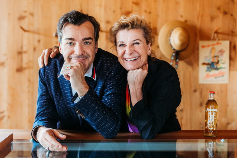 Thomas und Michaela Klein von Almdudler.