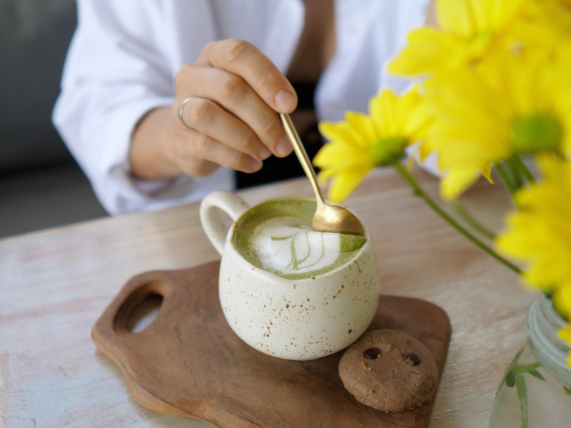 Eine feste Größe abseits der Kaffee-Welt? Der Matcha Latte.