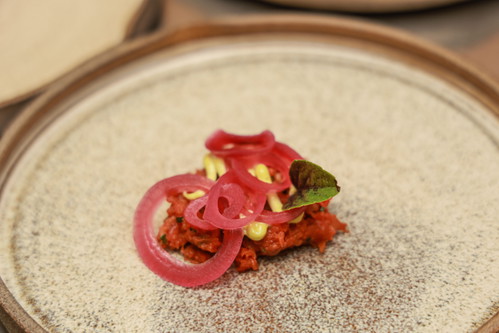 Tomaten-Tatar von Küchenchef Stefan Sigl