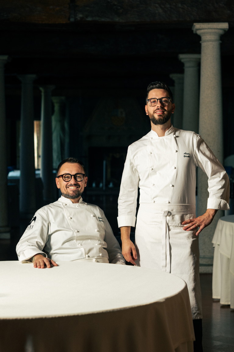 Chef Federico Sgorbini e Alessio Spinelli