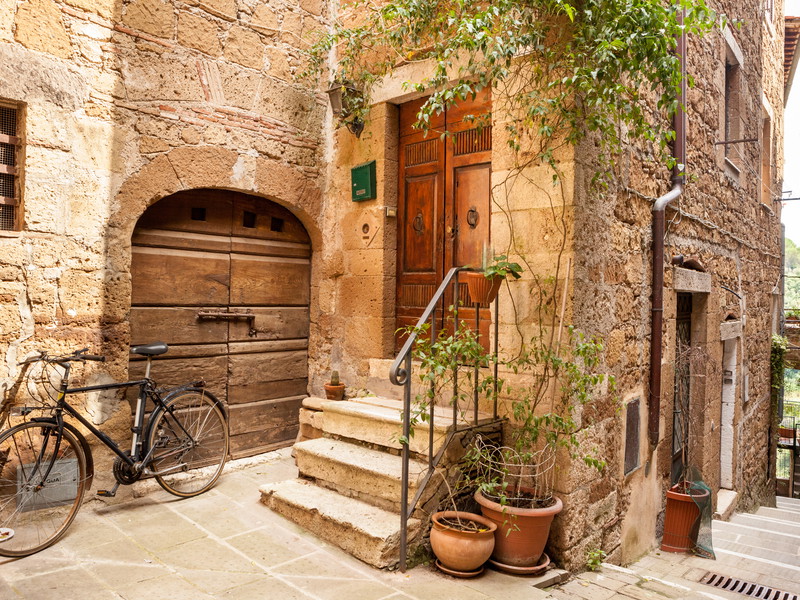 Pitigliano als Filmkulisse