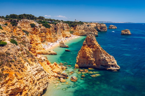 Felsformation an der Algarve