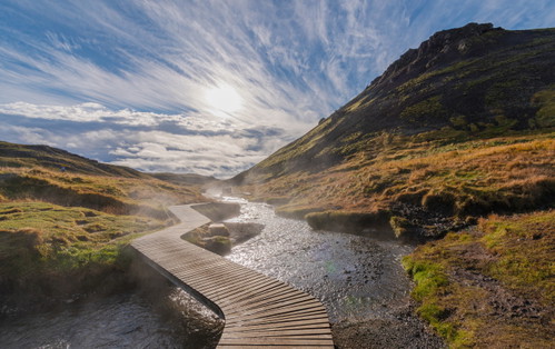 Die Landschaft Islands