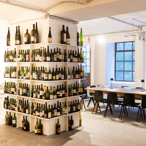 Das trinkreif Lager in der Wiener Stumpergasse.