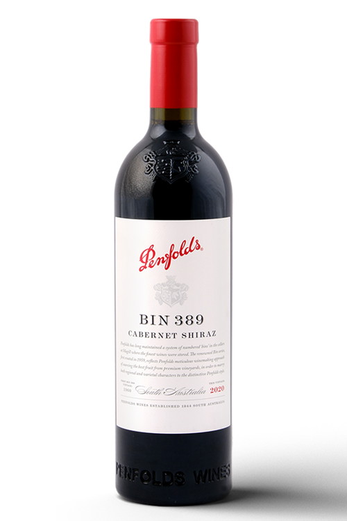 Der »Penfolds BIN 389 Cabernet Shiraz 2020« mit 95 von 100 Falstaff Punkten.