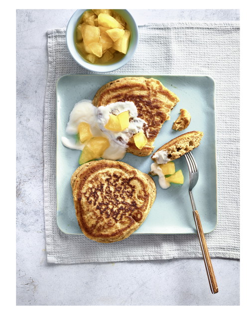 Sauerteig Discard Pancakes