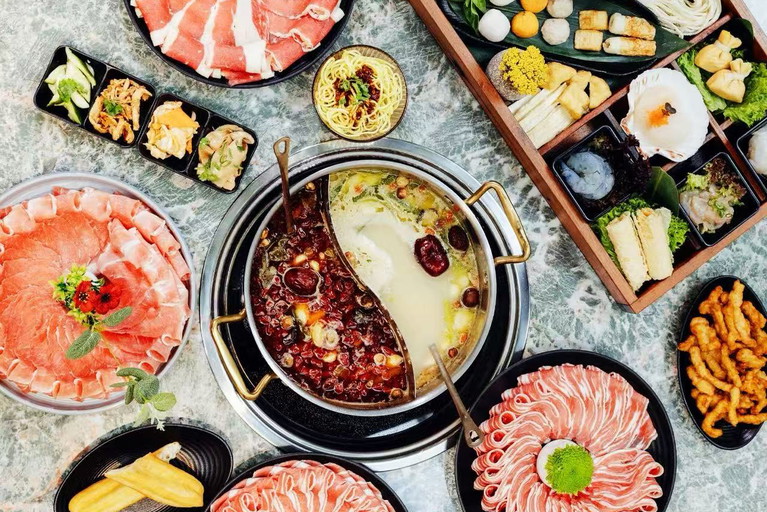 Hot Pot bei »Happy Lamb«