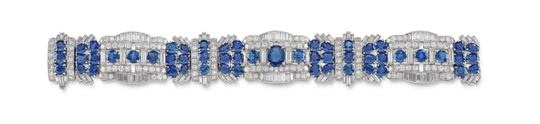 Diamant Armband mit unbehandelten Saphiren zus. ca. 12 ct.
Schätzwert: EUR 20.000,- bis EUR 40.000,-