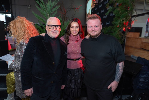 Wolfgang und Angelika Rosam mit Rasmus Munk © Andreas Tischler
