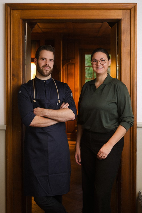 Nicolas Schröder und Fabiola Reimund