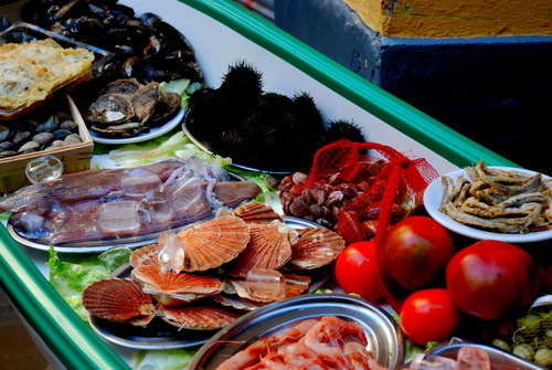 Frutti di mare nei chiringuitos