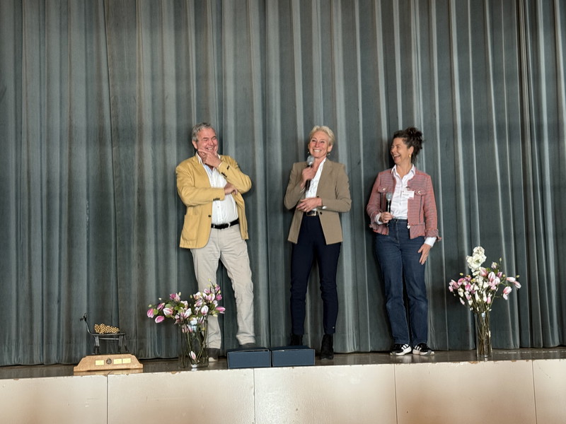 Hermann Schwarzenbach, Cecile-Schwarzenbach und Charlotte Pauk © Foto beigestellt