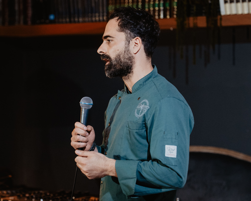 Il bartender Mirko Lamagna