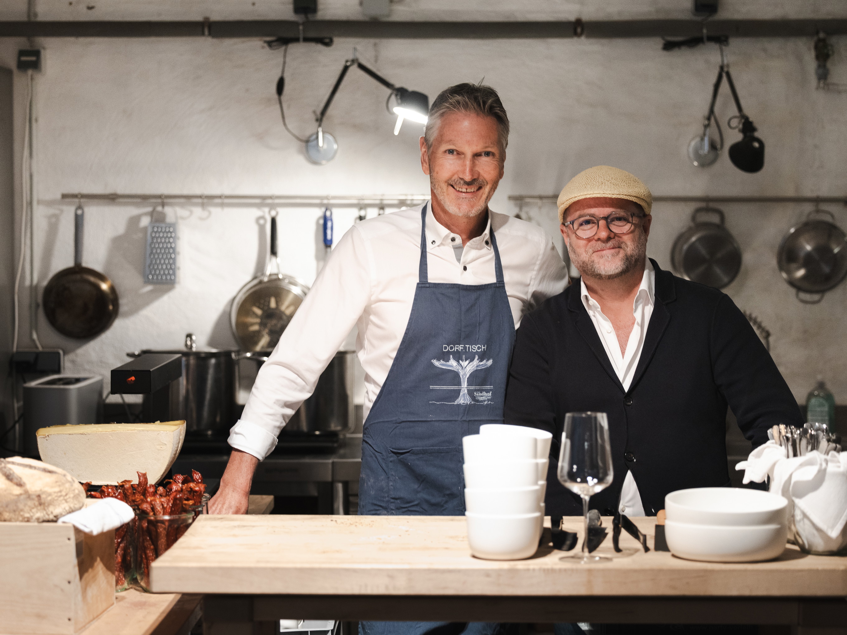 Martin Prodinger mit Clemens Riedl