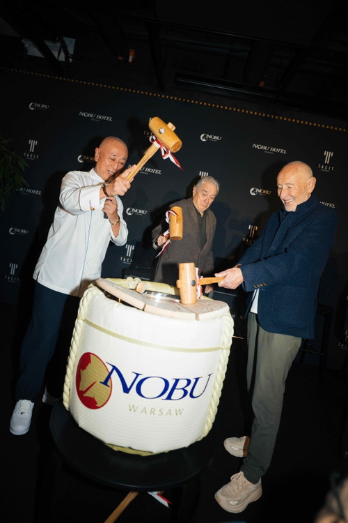 Sake-Zeremonie im »Nobu Warsaw«