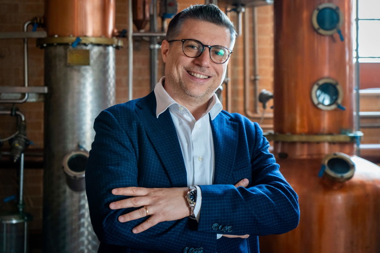 Nuccio Caffo, presidente del Consorzio Nazionale Grappa