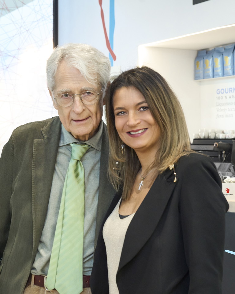 Martino Zanetti e la figlia Arianna, nuova presidente e CEO di Hausbrandt