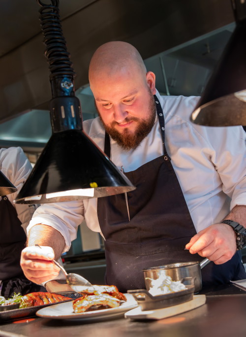Küchenchef Daniel Filacchione