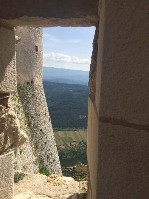 Uno scorcio da Rocca Calascio