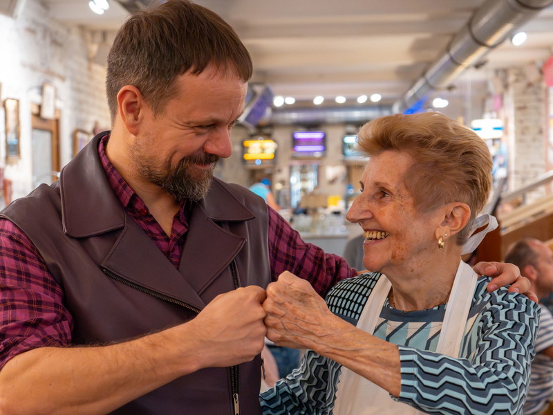 Gründer Moriz Piffl-Percevic und Frau Marianne