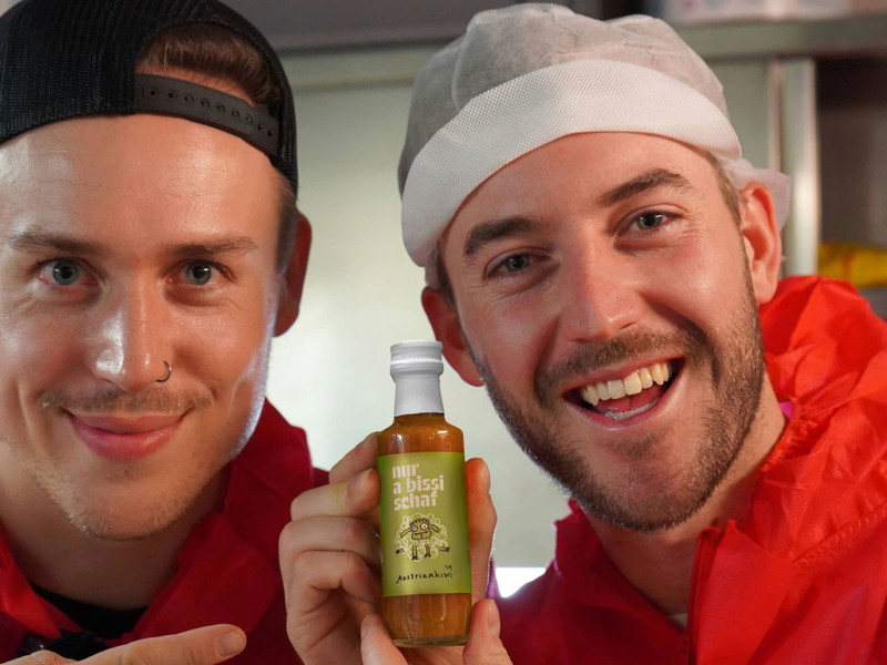 Tommy Hlatky (li.) und Jonny Balchin alias AustrianKiwi (re.)