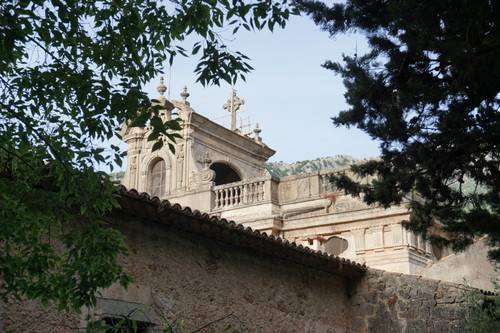 Start im Kloster »Santuari de Santa Maria de Lluc«