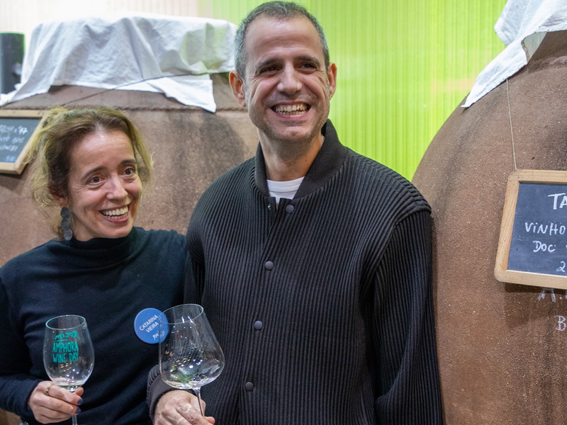 Catarina Vieira und Pedro Ribeiro vom Weingut Rocim