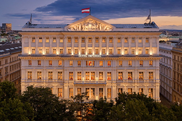 Das Hotel Imperial am Kärtner Ring in Wien.
