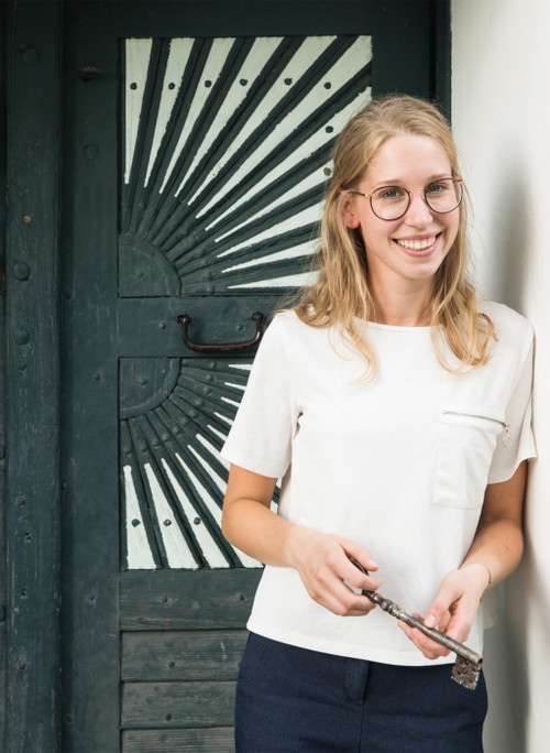 Jungwinzerin Sophie Fidesser