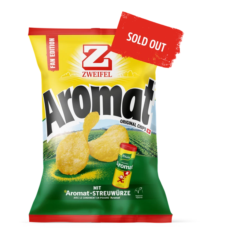 Auch bei «Zweifel» sind die begehrten Aromat-Chips ausverkauft.