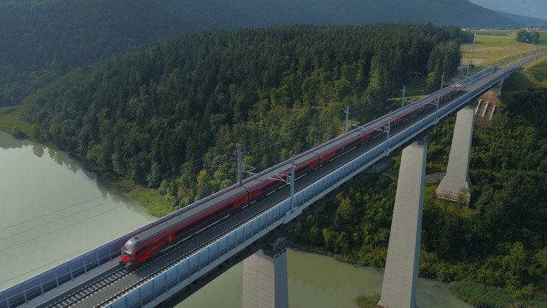 Jauntalbrücke in Kärnten 