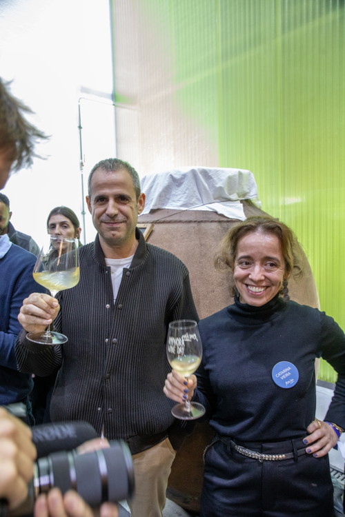 Pedro Ribeiro und Catarina Vieira vom Weingut Rocim