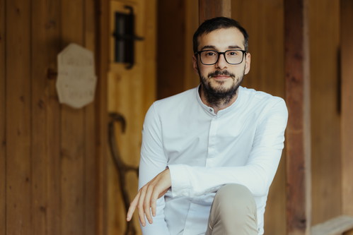 Lo chef Federico Rovacchi