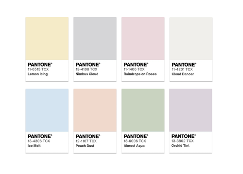 La palette di Powdered Pastels