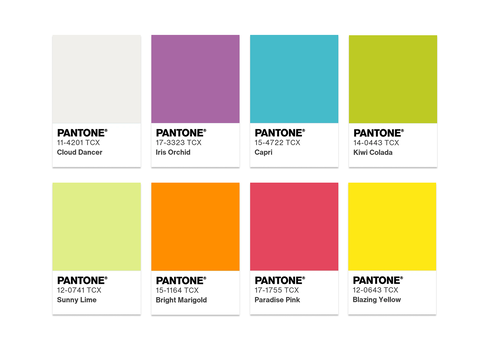 La palette di Tropical Tonalities