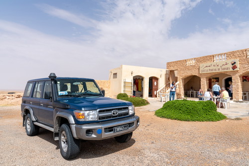 Un punto di ristoro sulla via per il deserto
