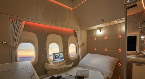 First-Class-Schlafkomfort bei Emirates