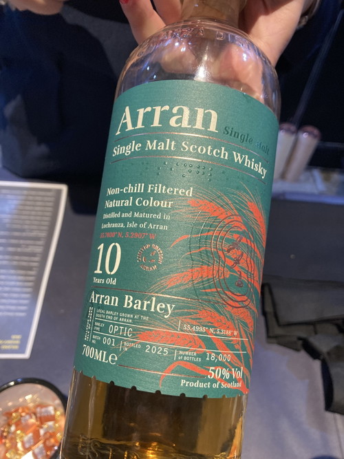 Lochranza Distillery, Arran Barley 10 Years Old, 50% vol.