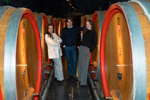 Francesca Martellozzo, con il fratello Giovanni e la sorella Paola