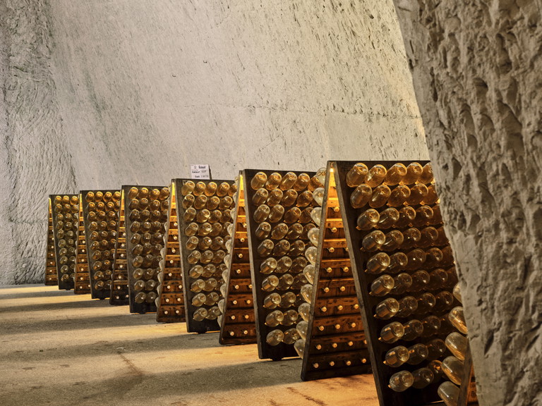 Ruinart, le crayère riservate ai blanc de blancs