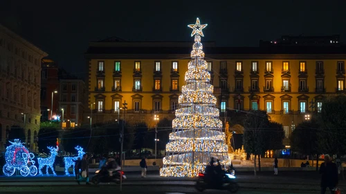 Luminarie di Natale a Napoli