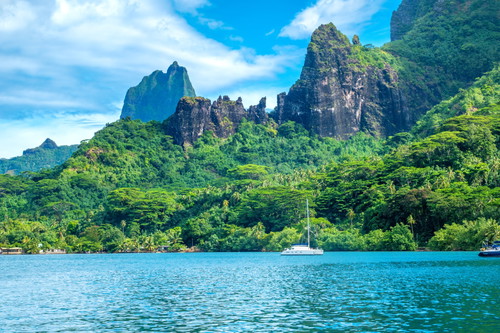 Cook's Bay, Tahiti,  Französisch-Polynesien 