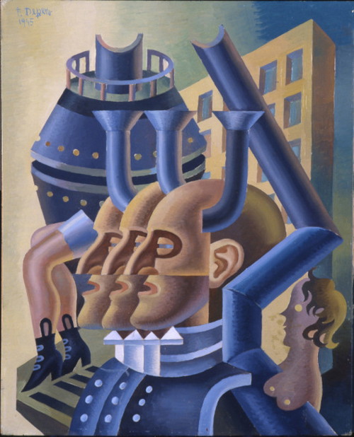 Teste e tubi - Forme simultanee, 1945