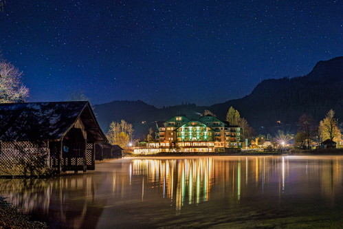 Winterglitzern in der »Seevilla«.
