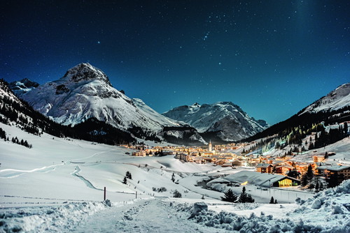 Die Bergwelt rund um Lech gehört zu den formschönsten Kalkalpenlandschaften.