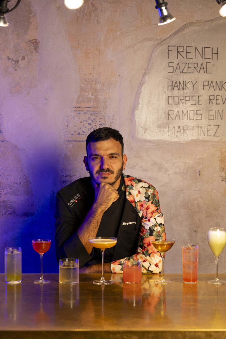 Edris Al Malat, bar manager di Dry Milano