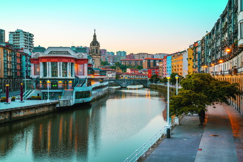 Die jahrhundertealte Seite Bilbaos: die Altstadt Casco Viejo.
