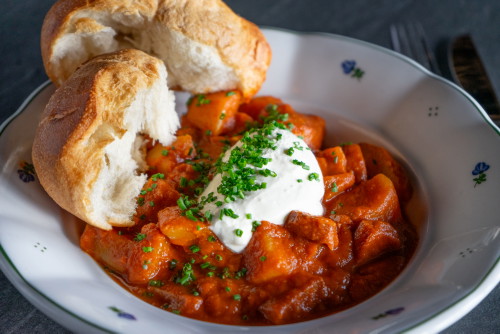 Gulasch vom »Ströck«